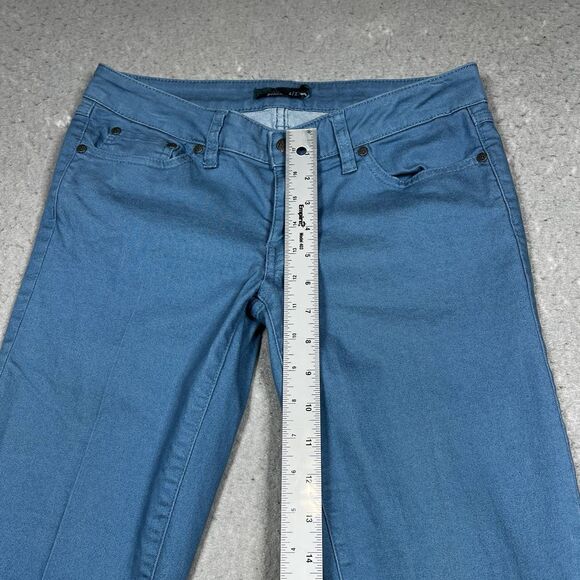 Prana Jeans Womens Size 4/27 Blue Stretch Skinny Straight Denim Pockets - Picture 6 of 13